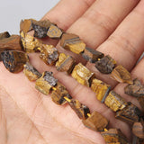 Raw Tiger Eye Stone Beads for DIY Jewelry Making Bracelets