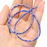 Stone Cylinder Tube Beads Lapis Turquoises Jaspers 3x4mm