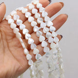 Heart Shape Mother-of-pearl Beads for Jewelry Making