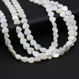 Heart Shape Mother-of-pearl Beads for Jewelry Making