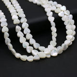Heart Shape Mother-of-pearl Beads for Jewelry Making