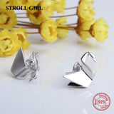 Origami Paper Crane Pendants 925 Sterling Silver Jewelry