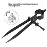 Fine Point Divider Jewelry Marking Tool Engraving Square Tapered Legs