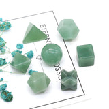 Reiki Heal Crystal Platonic Solids Beads for Home & Desk