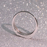 925 Silver Diamond Wedding Fine Jewelry Ring for Women