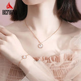Fritillary Pendant Silver Necklace for Women Jewelry