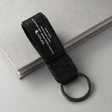 Colorful Hand Woven Car Keychain with Soft Leather - Gift for Friends