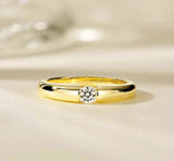 Prevent Allergy Tibetan Silver Ring Cubic Zircon Wedding Band Jewelry