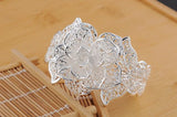 Wide Bangle 925 Sterling Silver Cuff Bracelet for Women Wedding Party Jewelry