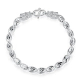 925 Sterling Silver Dragon Bracelet for Wedding Party Charms Jewelry
