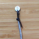 Natural Pearl Bracelet Silver-Color Beaded Rope Jewelry