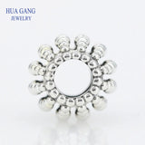 925 Silver Beaded Charms for Bracelet Making