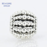 925 Silver Beaded Charms for Bracelet Making
