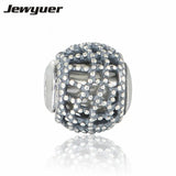 925 Silver Thin Bracelet DIY Essence Small Beads Happiness Charms ST121