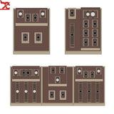 Brown Pu Leather Watch Stand Jewelry Display Household Storage Rack
