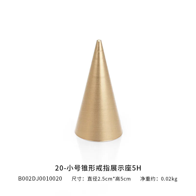 Finger Cone Fingertip Ring Display Stand Jewellery Holder Storage Rack