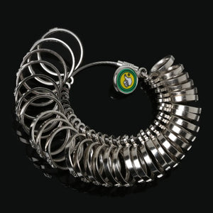 Metal Finger Ring Size Gauge Jewelry Tools