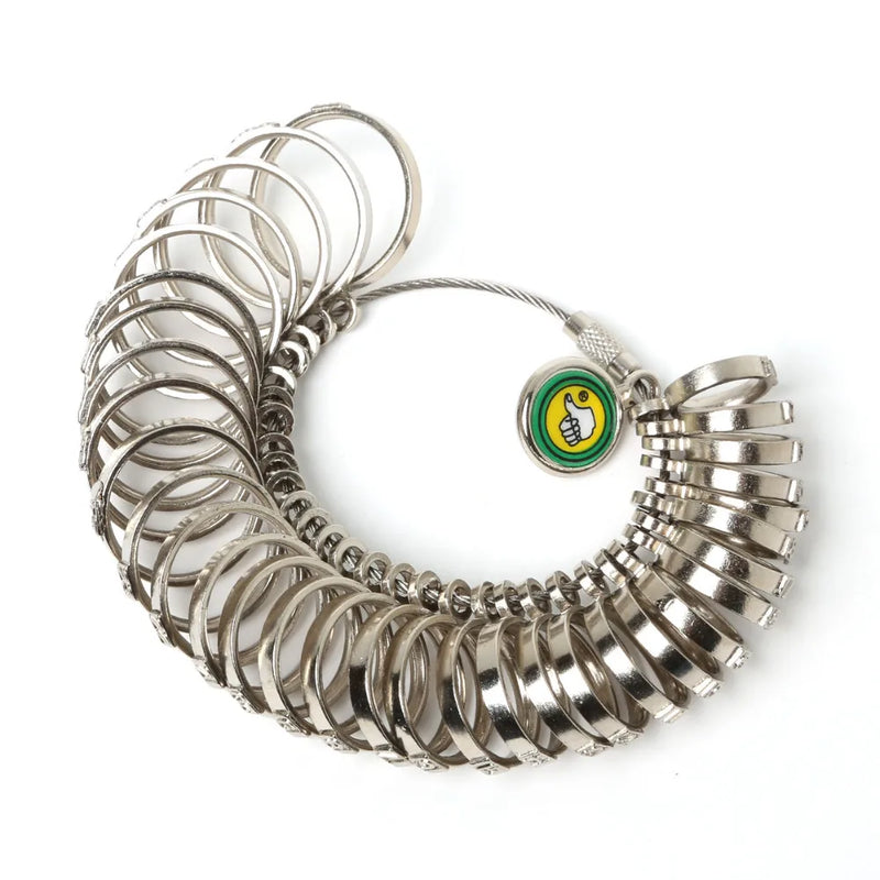 Metal Finger Ring Size Gauge Jewelry Tools