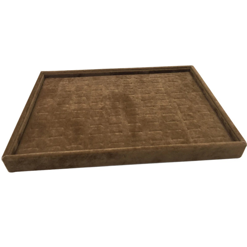High-grade Flannel Jewelry Display Tray Case