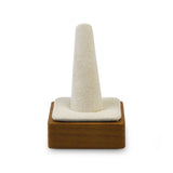 Wooden Finger Ring Stand Jewelry Display Prop