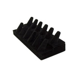 Velvet Ring Showcase Display Jewelry Organizer Stand