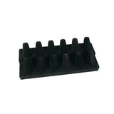 Velvet Ring Showcase Display Jewelry Organizer Stand