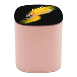 Fire Bird Jewelry Storage Box Leather Jewelry Organizer Box Creative Layers