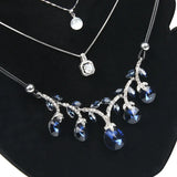 Fire Shape Necklace Display Board Velvet Jewelry Organizer