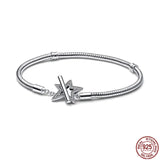 Firecracker Red Bracelet 925 Sterling Silver Classic Snake Bone Chain Bracelet