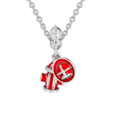 Firefighter Dangle Charms 925 Sterling Silver Beads for Bracelet