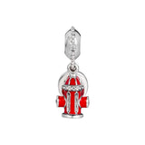 Firefighter Dangle Charms 925 Sterling Silver Beads for Bracelet