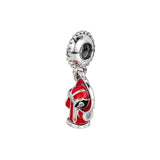 Fireman Sign Charms for Silver Bracelets 925 Sterling Silver DIY Pendant Charms