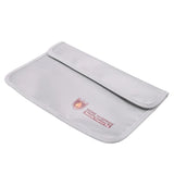 Fireproof Document Bag with Zipper, Waterproof Money Bag