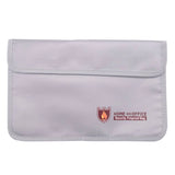 Fireproof Document Bag with Zipper, Waterproof Money Bag