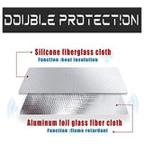 Fireproof Document Bag 15x11 Inch for Valuables Money Documents Jewelry