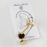 Fish Figured Cartilage Earrings