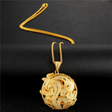 Fish Pattern Pendant Necklace Women Charm Jewelry MY312