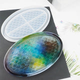 Fish Scale Tray Epoxy Resin Mold Plate Dish Silicone Mould Craft DIY
