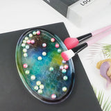 Fish Scale Tray Epoxy Resin Mold Plate Dish Silicone Mould Craft DIY