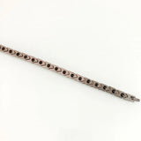 Fish Shape Stainless Steel CZ On Hand Bracelet For Women Men