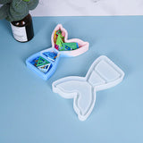 Fish Tail Storage Box Epoxy Resin Mold DIY Handcraft Moulds