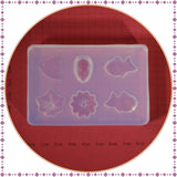Fish Flower Silicone Mold DIY Resin Jewelry Pendant Necklace Pendant Lanugo Mold