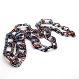 Bohemian Acid Acrylic Long Chain Necklace for Women