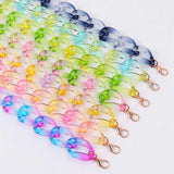 Acrylic Colorful Chain Choker Necklace For Women