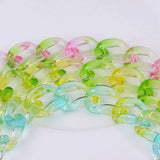 Acrylic Colorful Chain Choker Necklace For Women