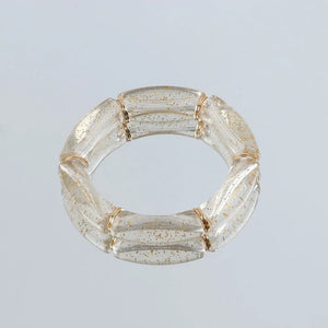 Boho Transparent Acrylic Bracelet for Women