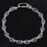 Colorful Acrylic Coffee Bean Chain Necklace For Men and Women