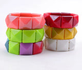 Colorful Acrylic Bracelets For Women