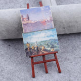 Wood Drawing Board Brooch Lovely Sketchpad Pin