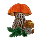FishSheep Mushroom Acrylic Brooches Resin Plants Large Brooch Pins Lapel